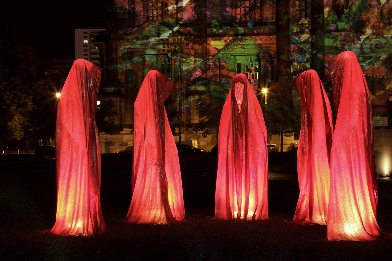 berlin, light, sculptures