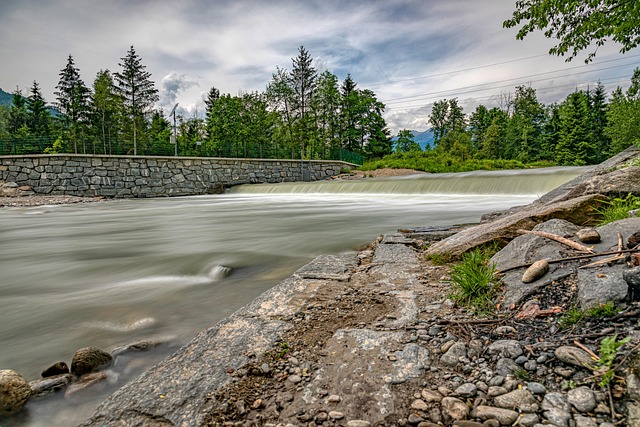 long term, day, flow, landscape, nature, water, ndfilter