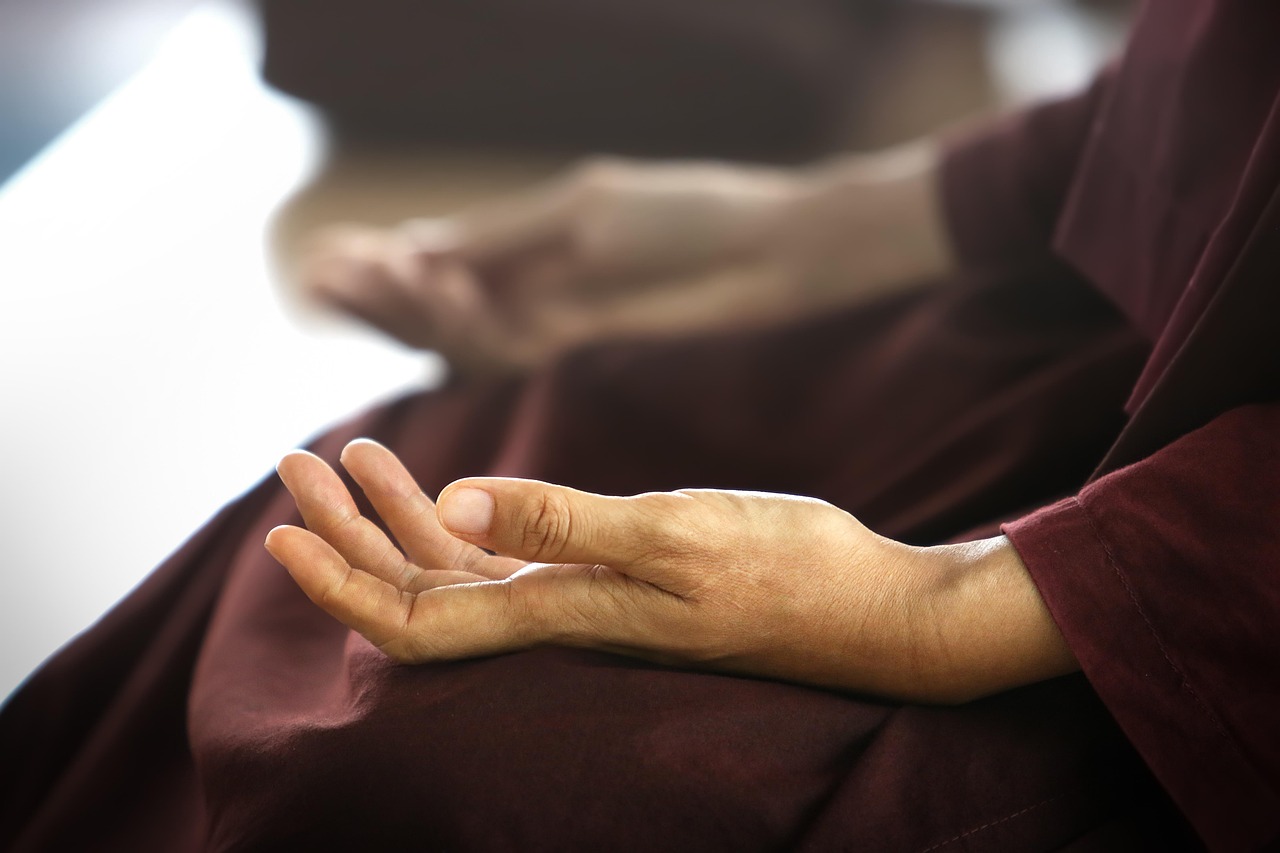 sayalay, meditation, buddhist, hands, buddhism, spiritual, religious, theravada, spirituality, peace, zen, religion, monastic