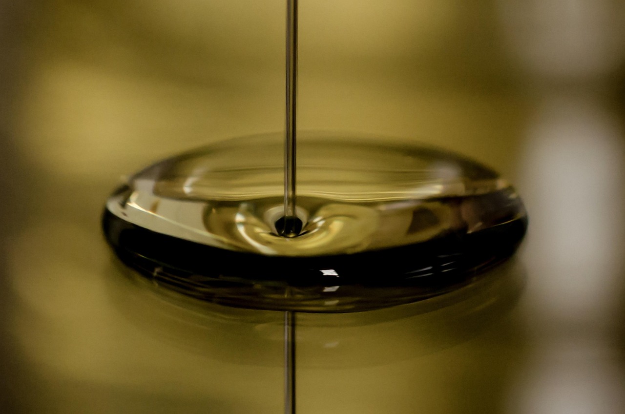 oil, gasoline, automotive, reflection, shiny, pour, yellow