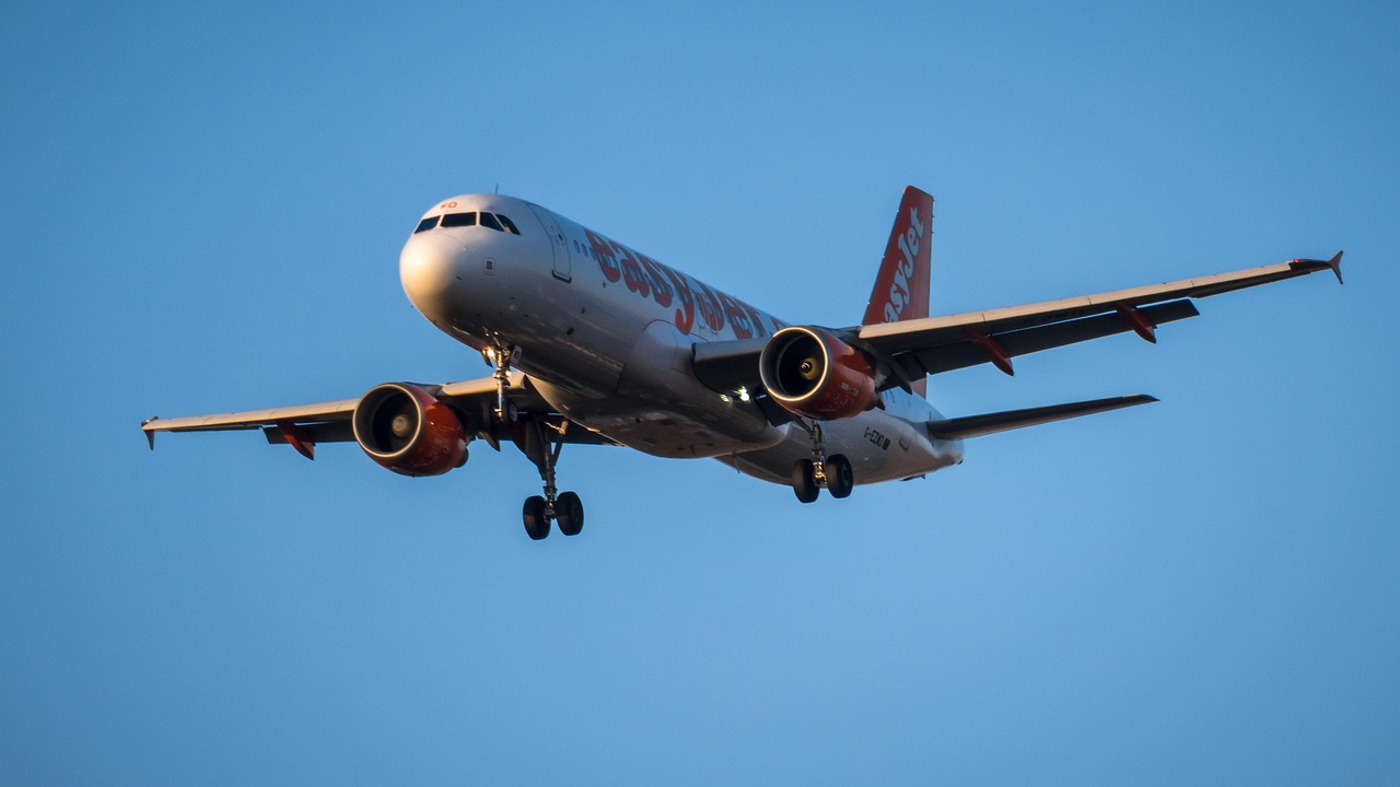 plane, land, approach, travel, vacations, flying, airbus a320, chassis, arrive, arrival, goal, means of transport, traffic, tourism