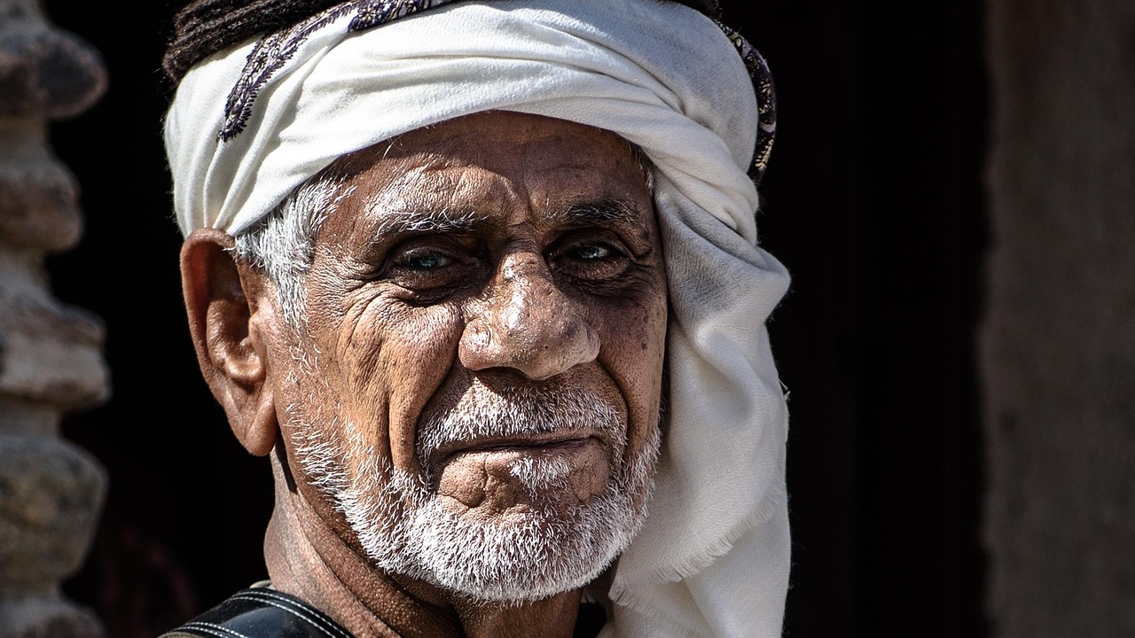arab, face, orient, arabic, islam, muslim, man, old, way, prophet, turban