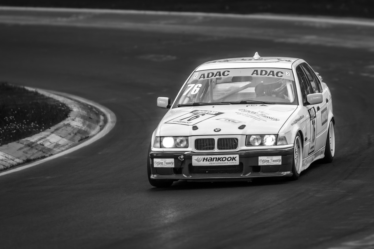 car racing, race car, race track, motorsport, racing
