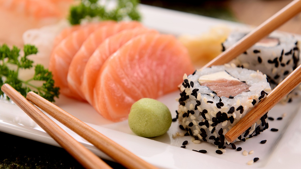 sushi, asia, chinese, eat, restaurant, exotic, meal, food
