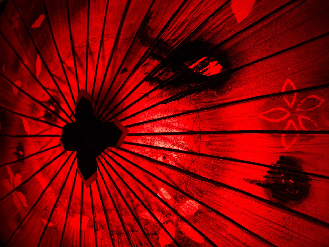 japanese umbrella, umbrella, japanese style, k, yamaga city, hot spring, japan, night, kumamoto, night view