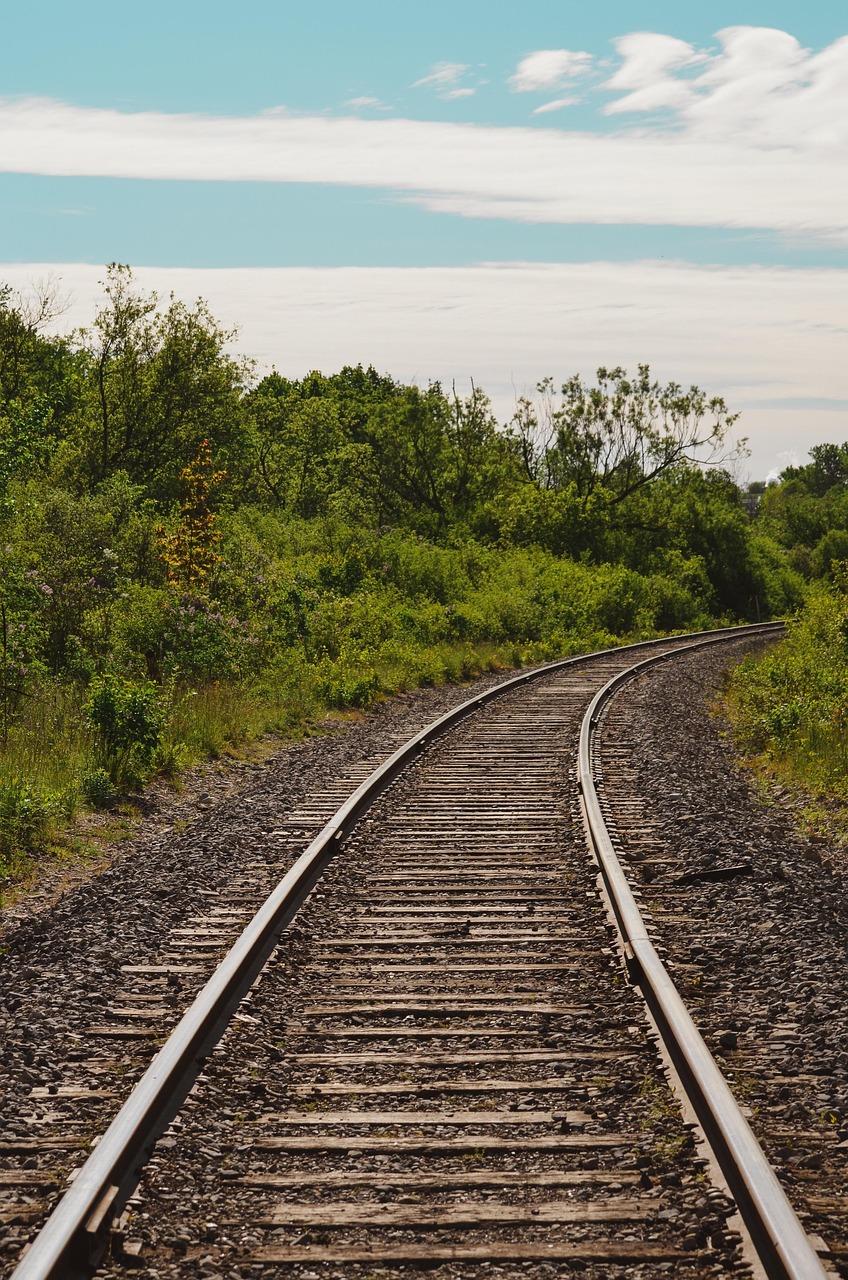 train tracks, train, railway, railroad, transportation, rails, metro, locomotive, railway system, transit, journey, tracks