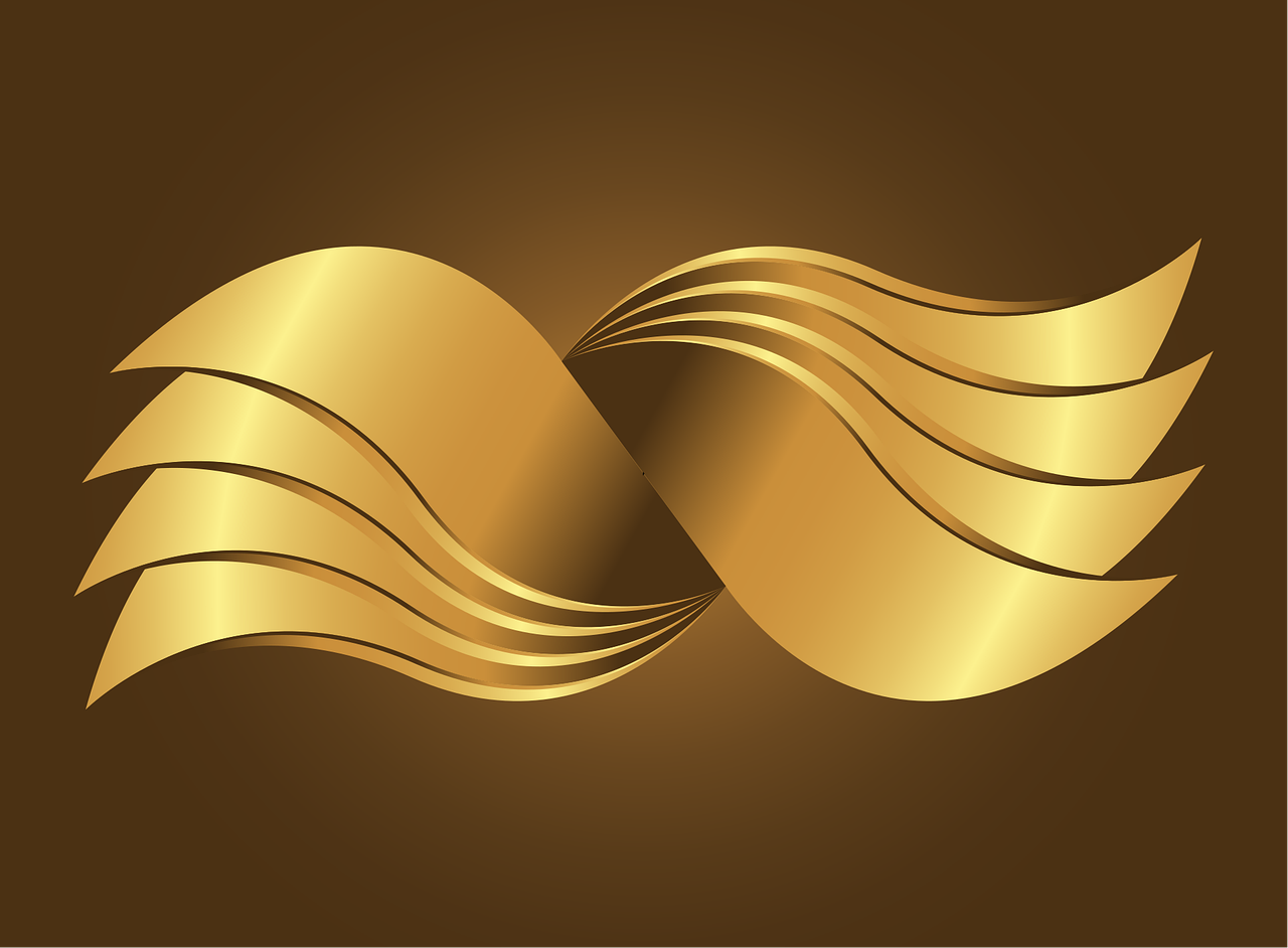 golden swing, gold, vector, logo, design, golden, mystical, swing, wing