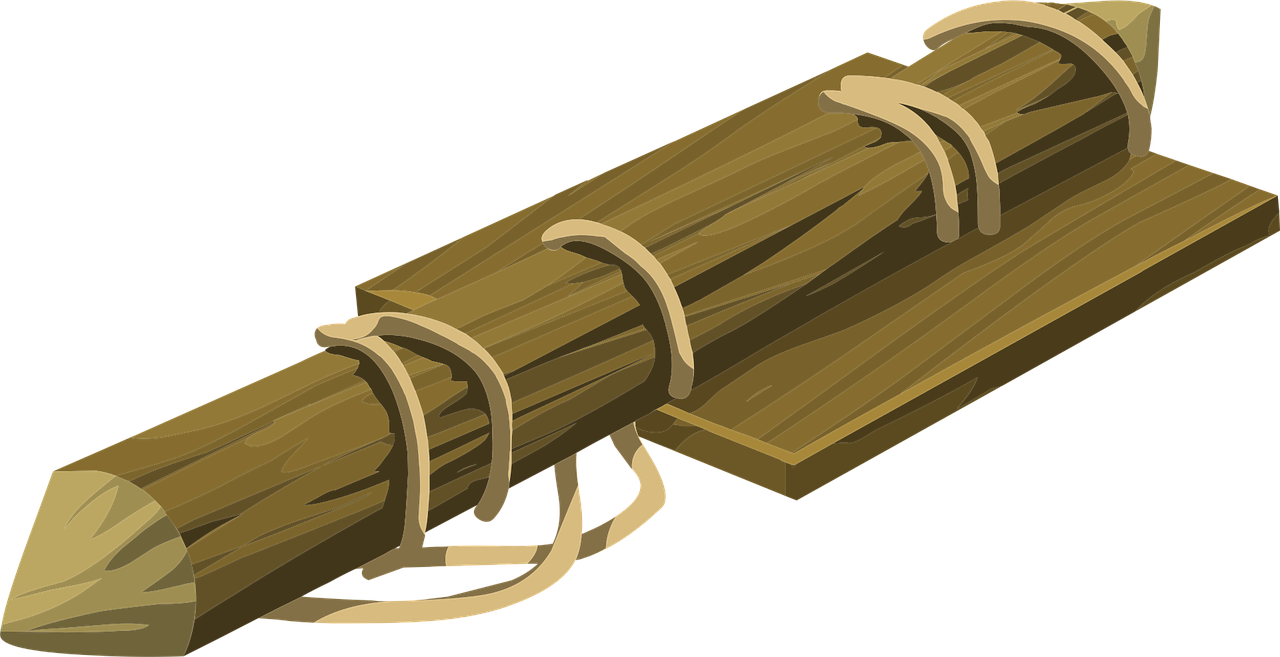 wooden, sign, board, old, plank, post, panel, signpost, lying, rope, string, cord