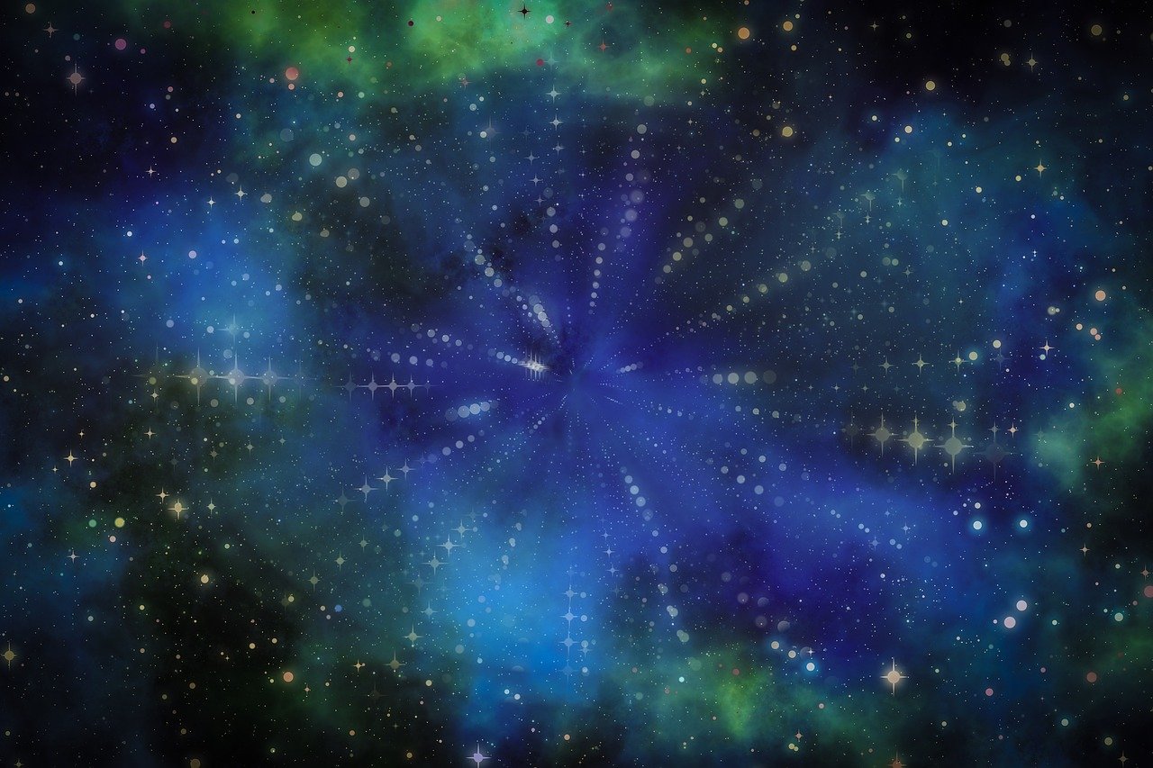 deep space, cosmic dust, nebula, starlight, starry night, galaxy, celestial, void, universe, black, blue, dark, gaseous, cosmic, astral, ethereal, interstellar, cosmic expanse, starry sky, cosmic cloud