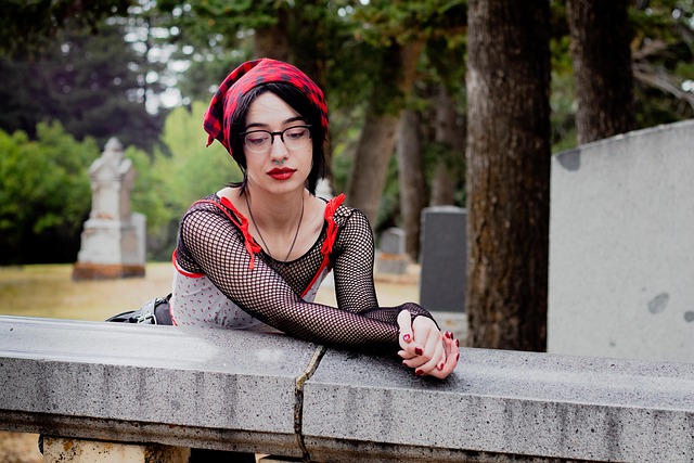 woman, model, punk, punk rock, portrait