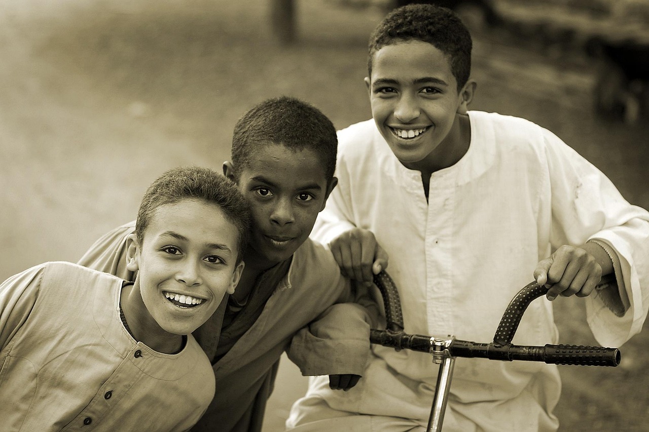 children, happy, group, friends, brothers, smile, smiling, portrait, ethnic, childhood, friendship, brotherhood