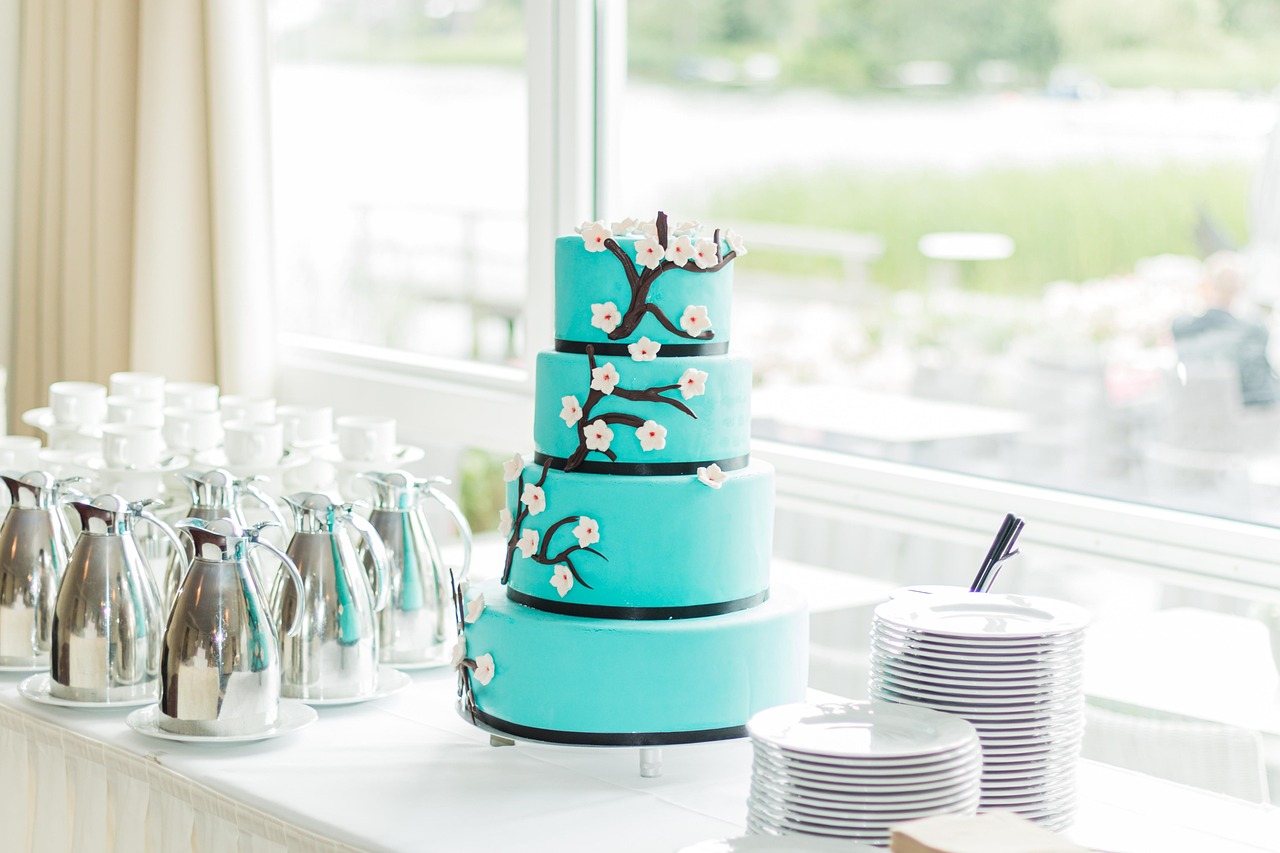 cake, dessert, wedding, birthday, party, sweet, celebration, food