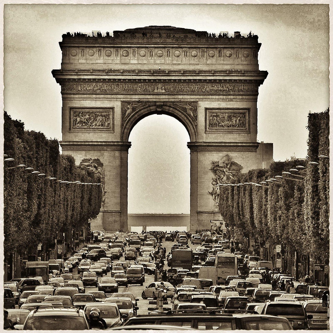 arc de triomphe, paris, france, sightseeing, cosmopolitan city, champs elysées