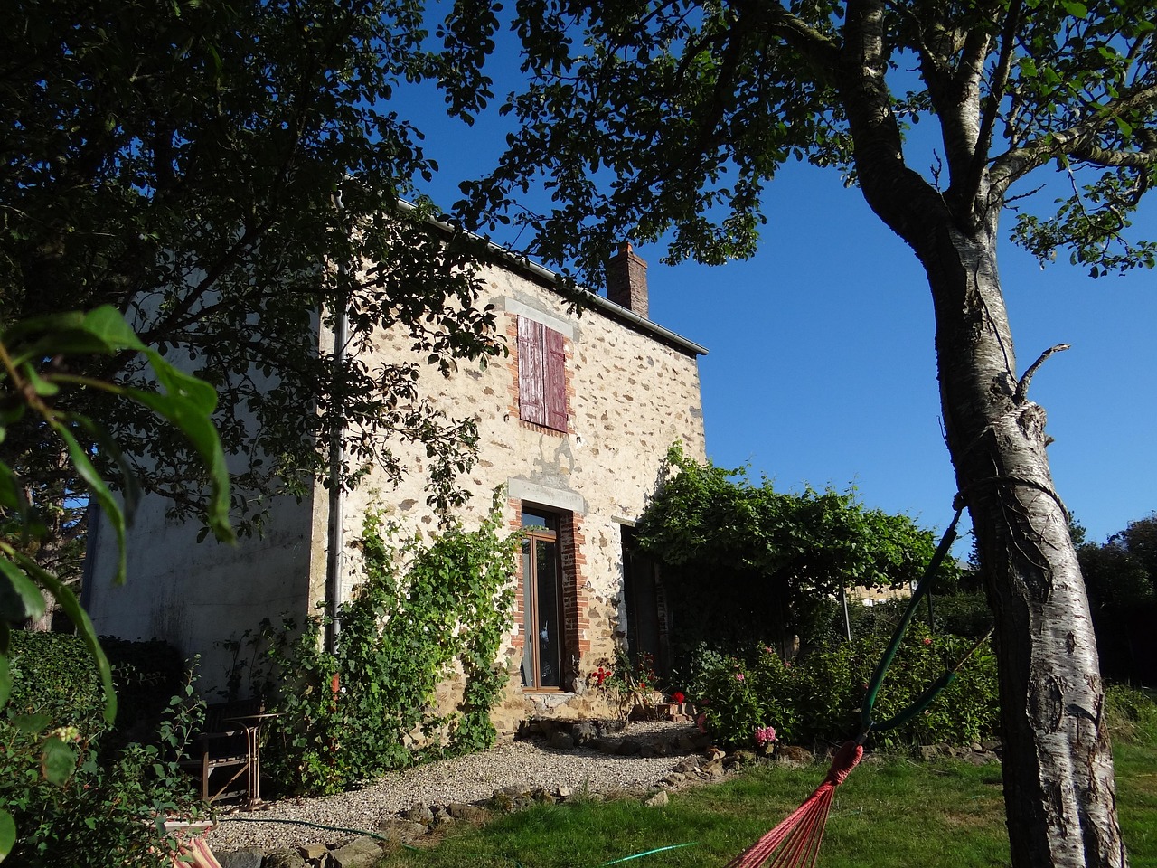 burgundy, france, country, house, cottage