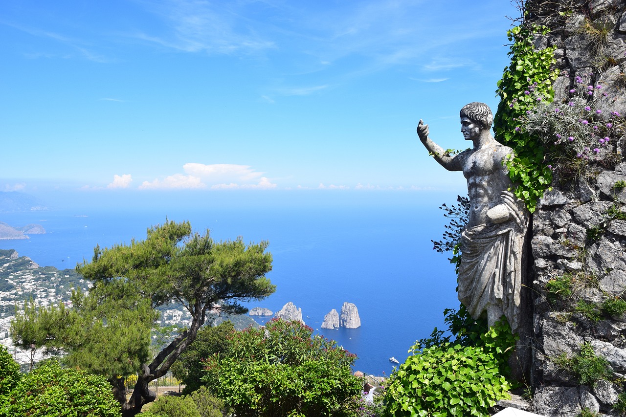 capri, roman, italy