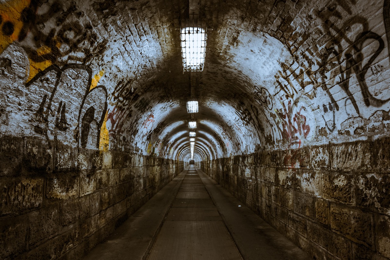 graffiti, tunnel, underground, underpass, street art, graffiti walls, pedestrian underpass, budapest, hungary