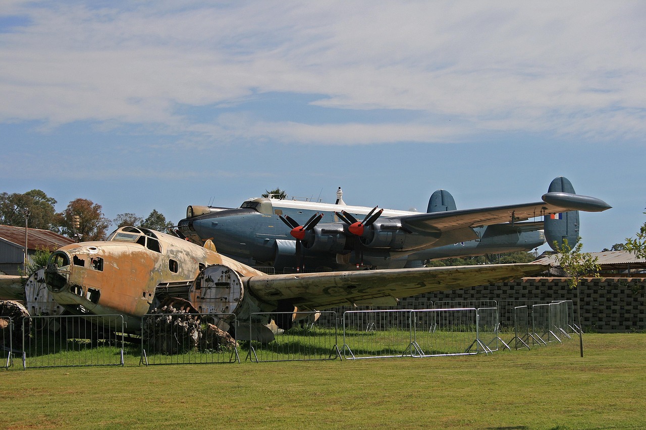 ventura, bomber, wreck, display, airplane, aircraft, fixed wing, background, shackleton, statics, heritage, air force museum, tarmac, sky, clouds, aviation, air base, swartkop