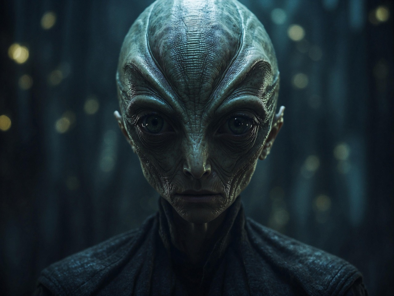 alien, cartoon, fantasy, extraterrestrial, sci-fi, futuristic, universe, face, head, martian, ai generated