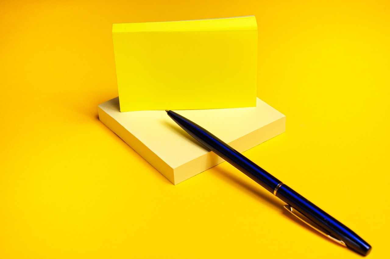 pen, note, pad, notepad, stationery, office, office supplies, paper, ballpen, blank, background, stationery background