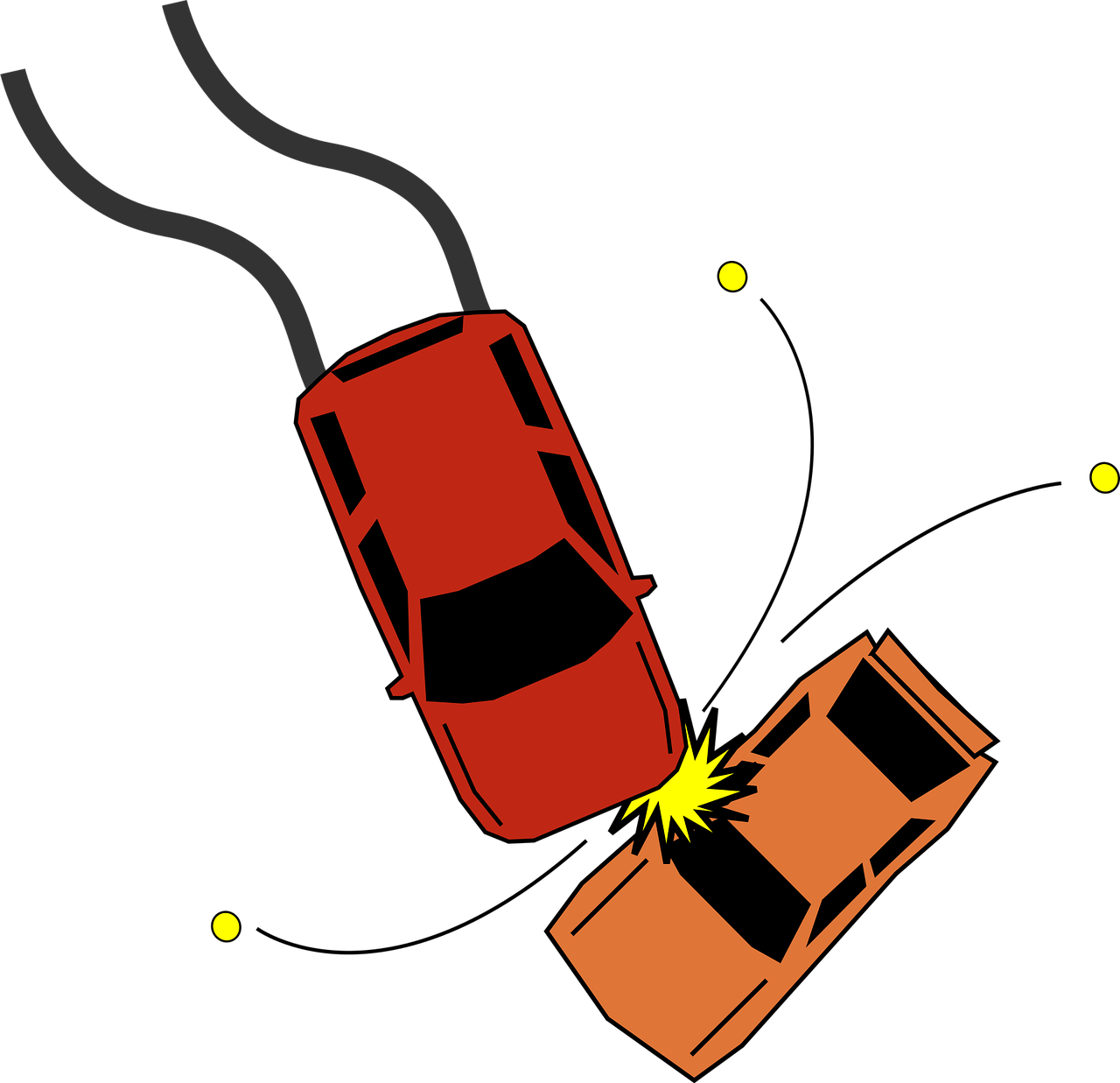 accident, collision, crash, automobiles, autos, braking, cars, pileup, road, skid, skidding, smashup, transportation, vehicles