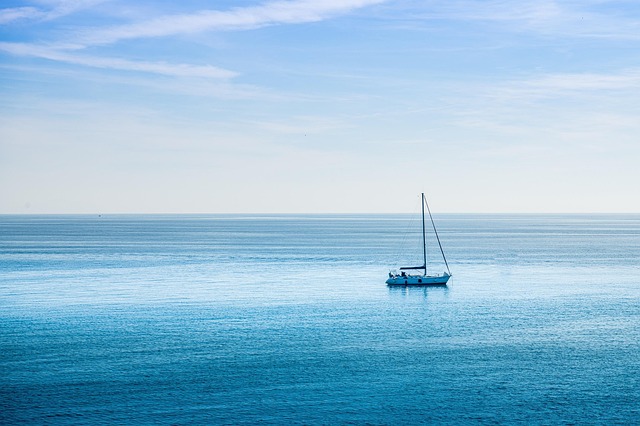 sea, boat, gaeta, italy, sunset, sunrise, nature, ship, travel, sea guard