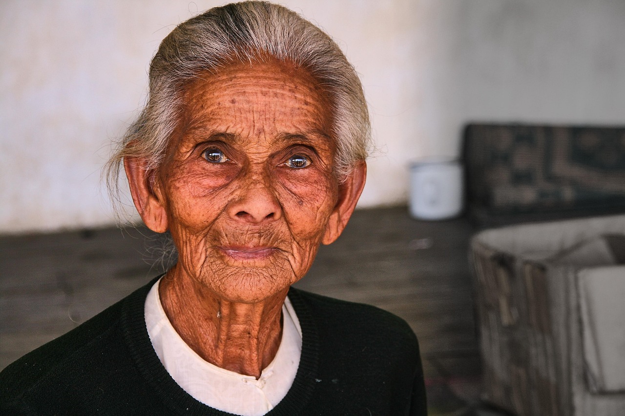 woman, old, folds, eyes, skin, myanmar, portrait, senior, granny, female, face, grandmother, wrinkled