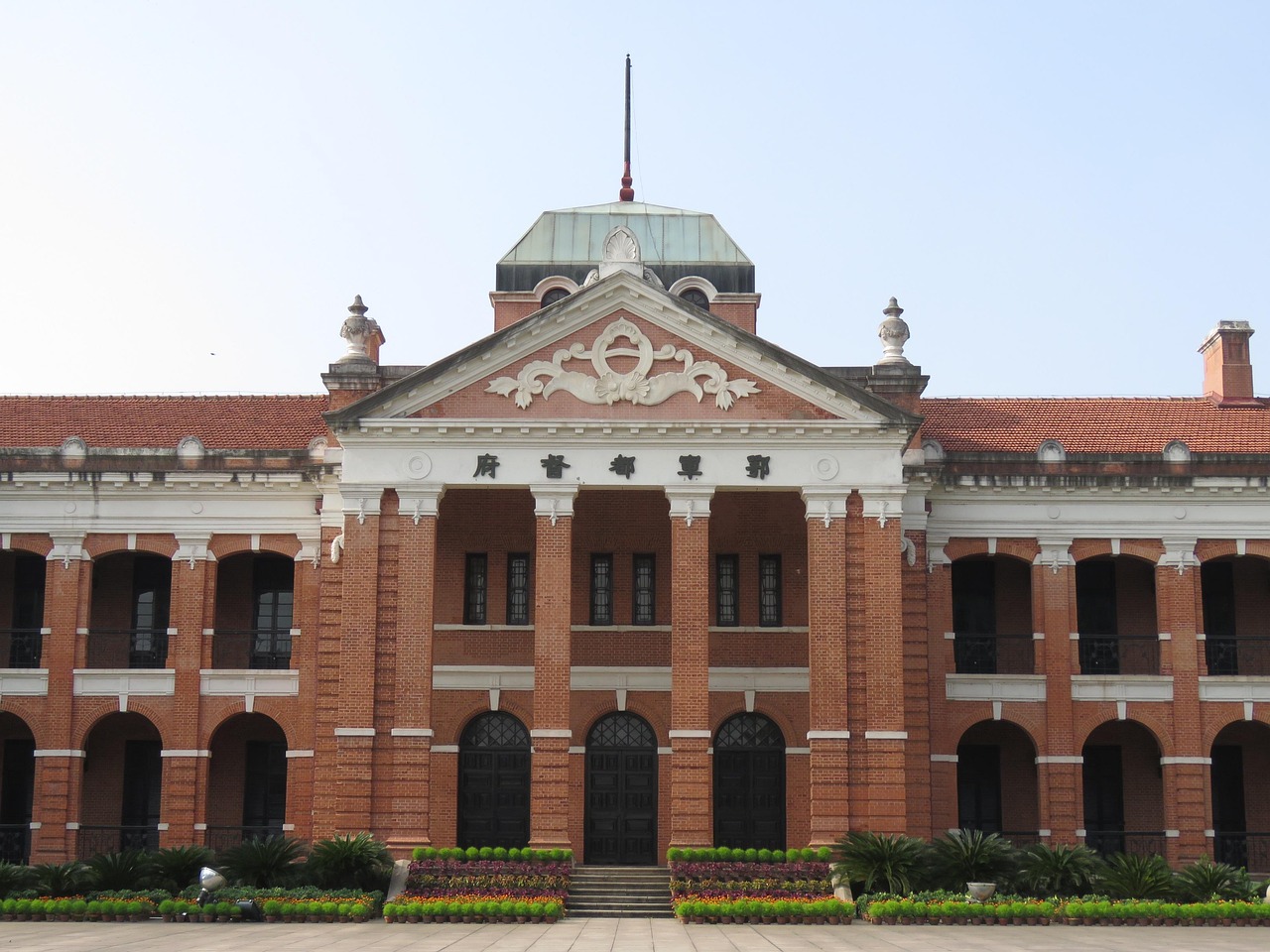 building, sun yat sen, republic of china, memorial hall, revolution, wuchang uprising, 1911, reading horse field, red house