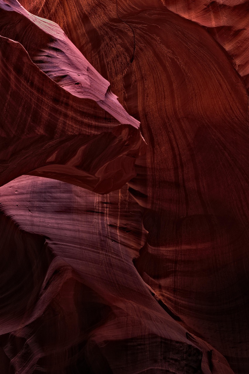 antelope canyon, desert, slot canyon, landscape, sandstone, southwest, antelope, nature, arizona, red, orange, colorful, erosion, rocks, light