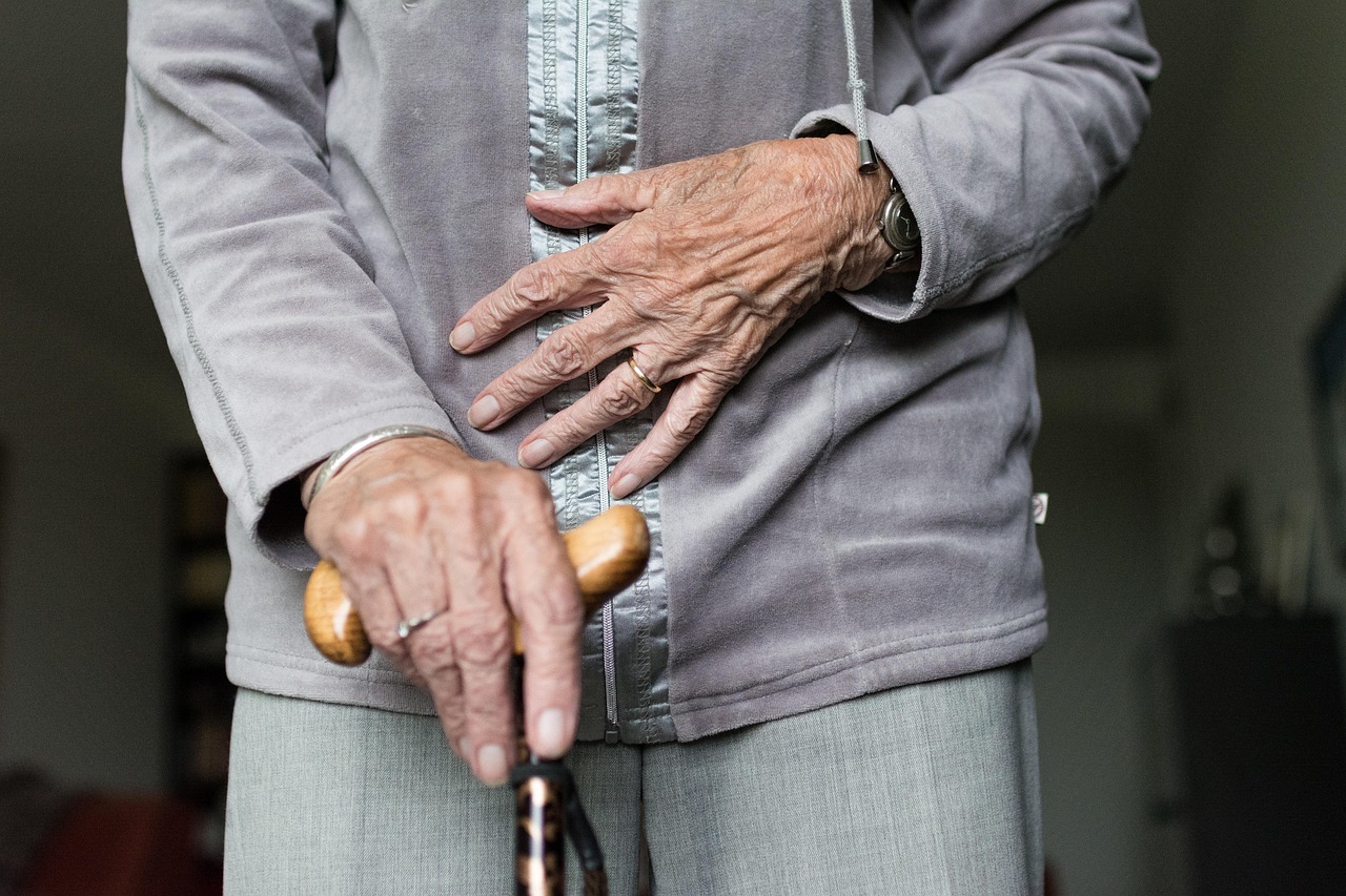 hand, woman, grown up, hands, elderly, senior citizens, self-reliance, loneliness, werkhanden, lived, old woman, welfare, old age, old, grandmother, seniors, retirement, old person, vulnerable, walking stick, walk, tools, aging, outdoors