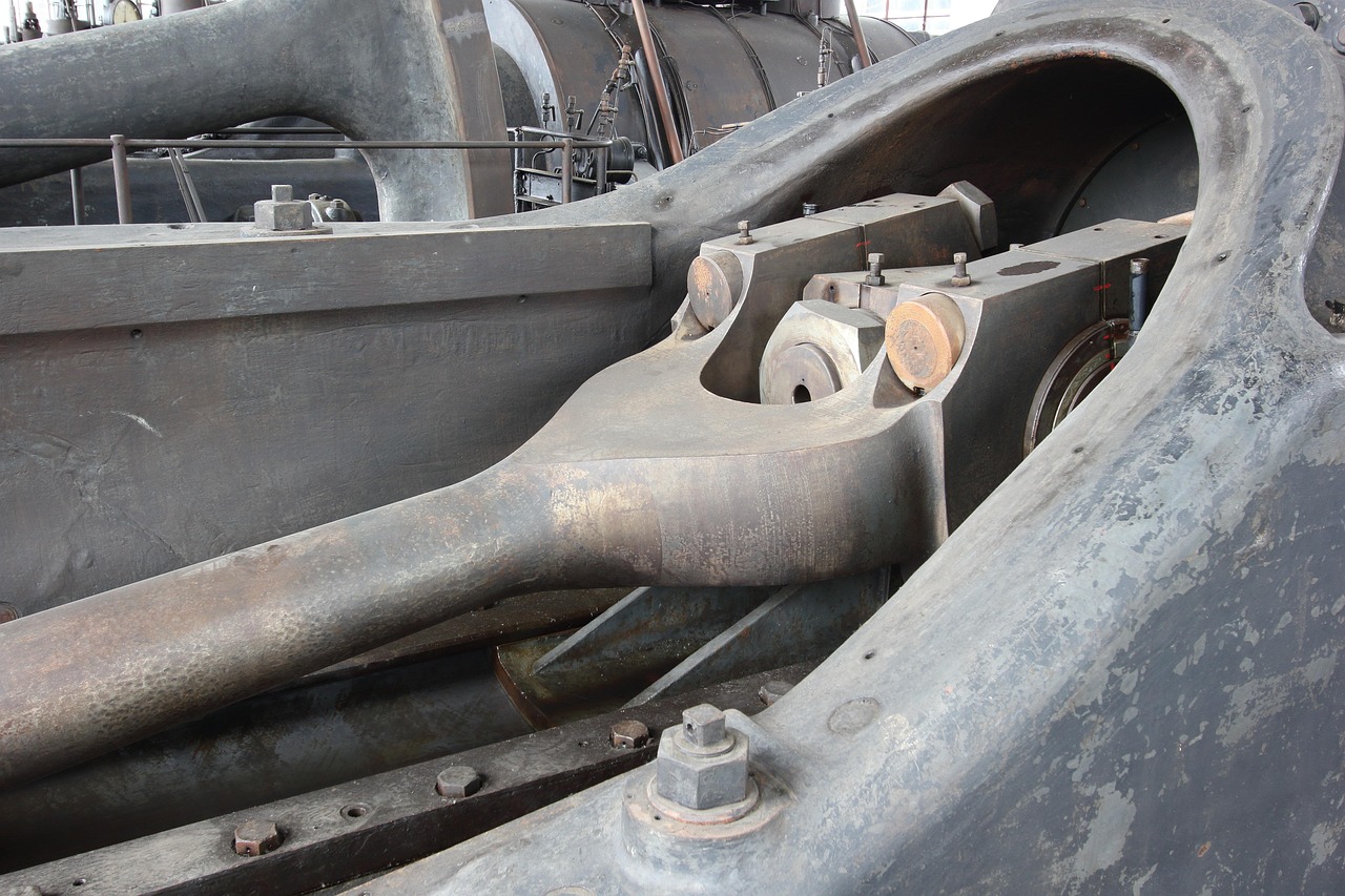 germany, dortmund, kokerei, kokerei hansa, connecting rod, steam, engine, compressor