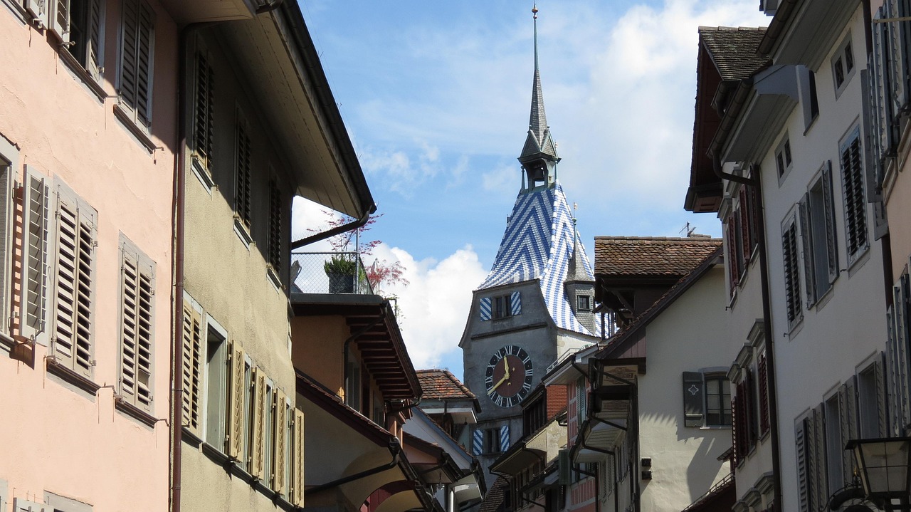 Landschaft von Zug, Switzerland