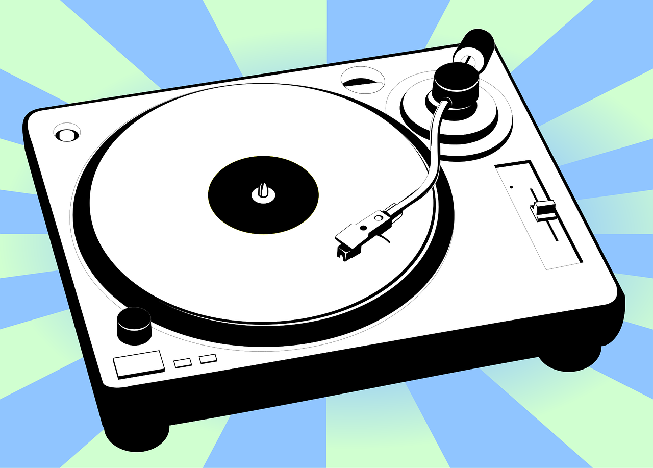 phonograph, record player, vinyl, turntable, sound, music, disc
