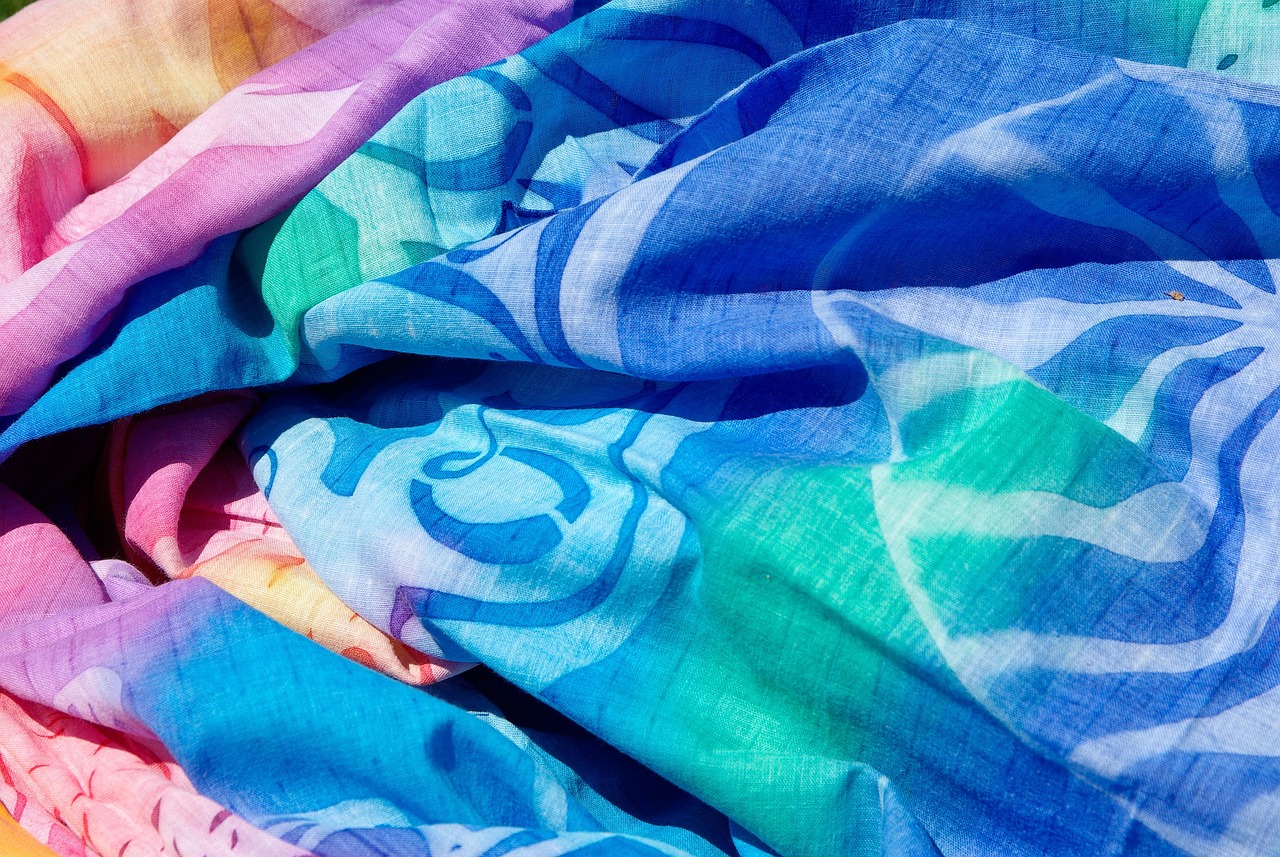 tahiti, pareo, beach, fabric