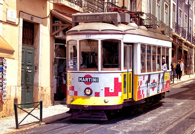 Image for Riding Tram 28 for a scenic tour of the city.