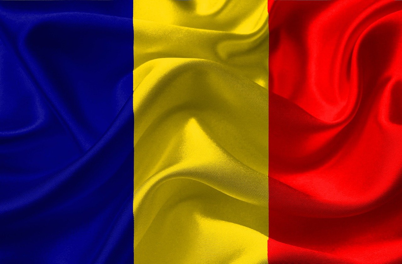 romania, flag, europe, countries, red, blue, yellow, symbol, nationality, national, romania flag, free image, background image, wallpaper, country