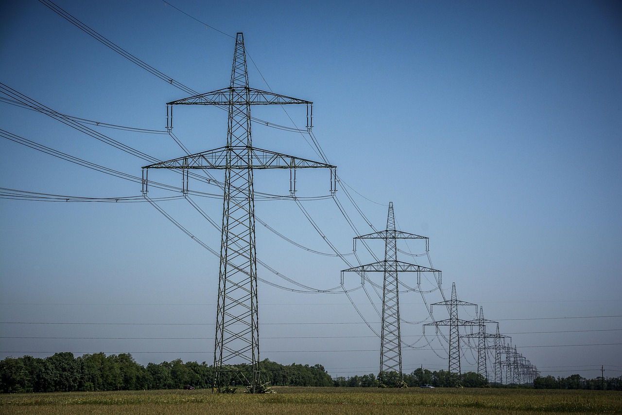 power lines, energy, power line, power pole, high voltage, high voltage pylon, electricity, sromverteilung, high voltage line, management