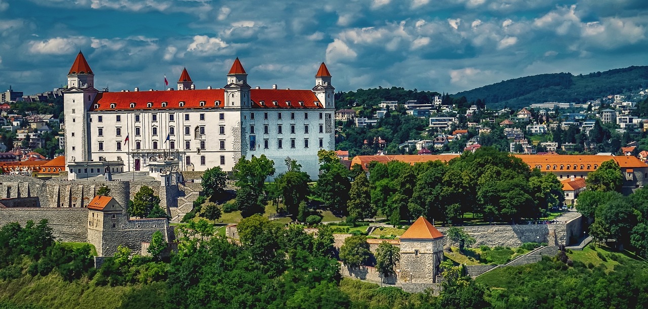 Landschaft von Bratislava, Slovakia