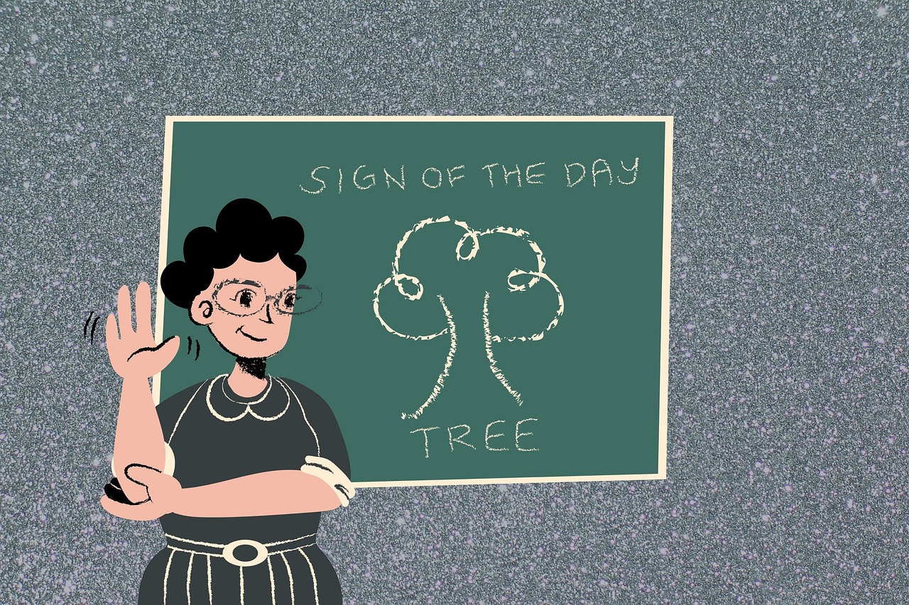 sign language, sign language teacher, asl teacher, teacher, school, learning sign language