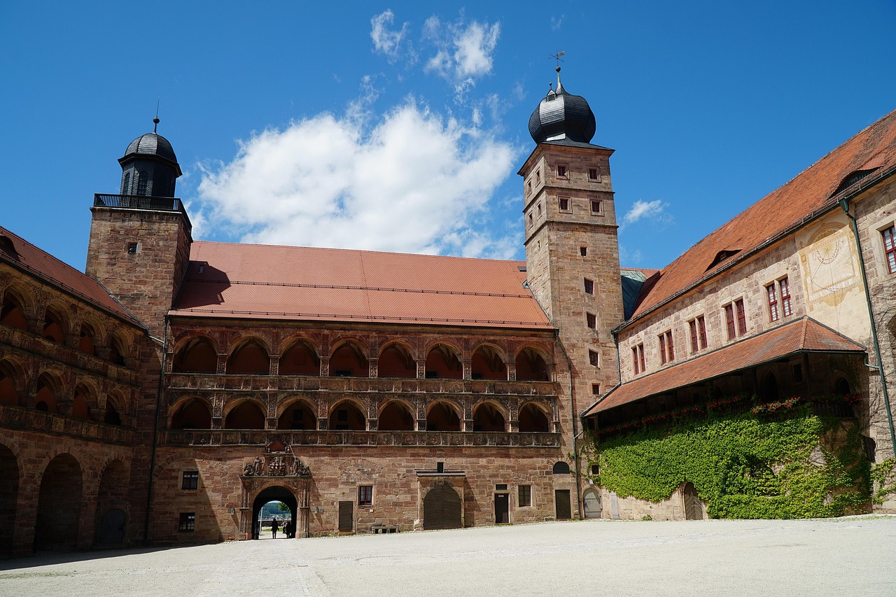 Landschaft von Kulmbach, Germany