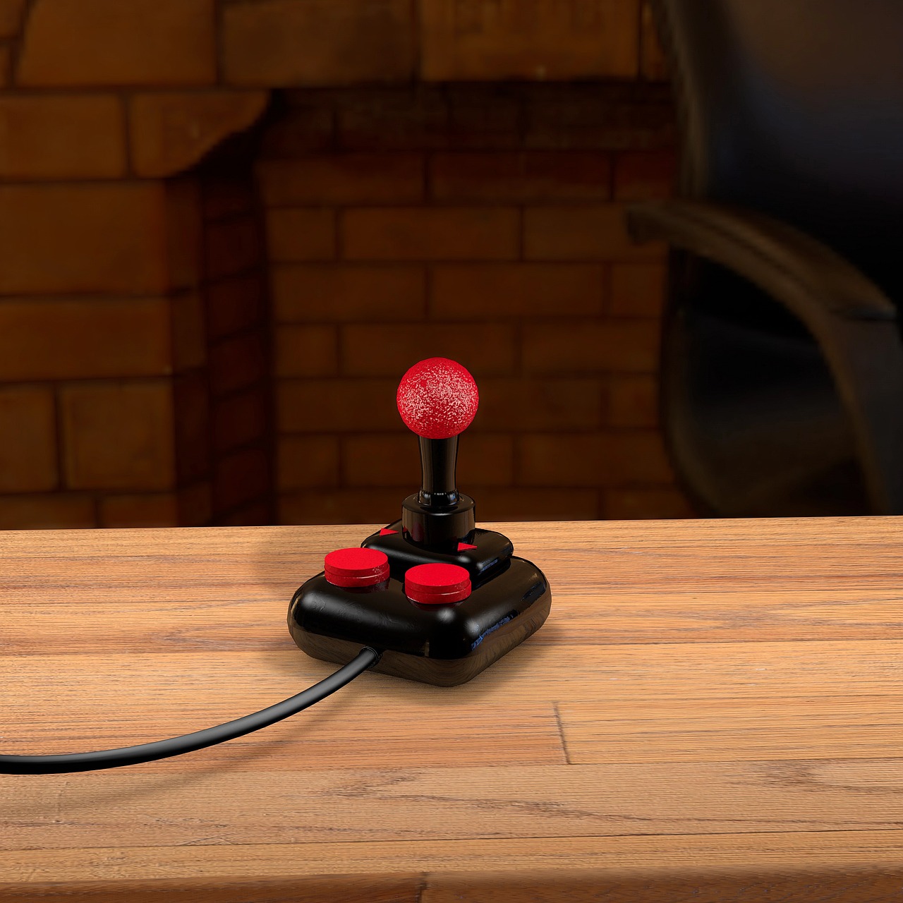 joystick, game controller, keys, video game, to play, control, retro, amiga, c64