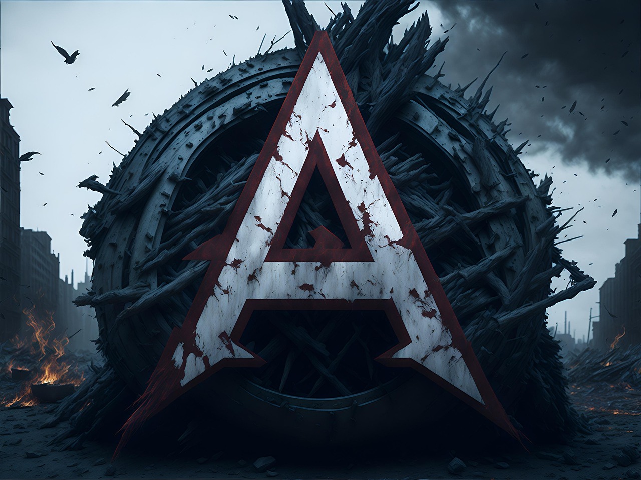 ai generated, anarchy, protest, punk, anonymous, anarchist, mask, rebellion, sign