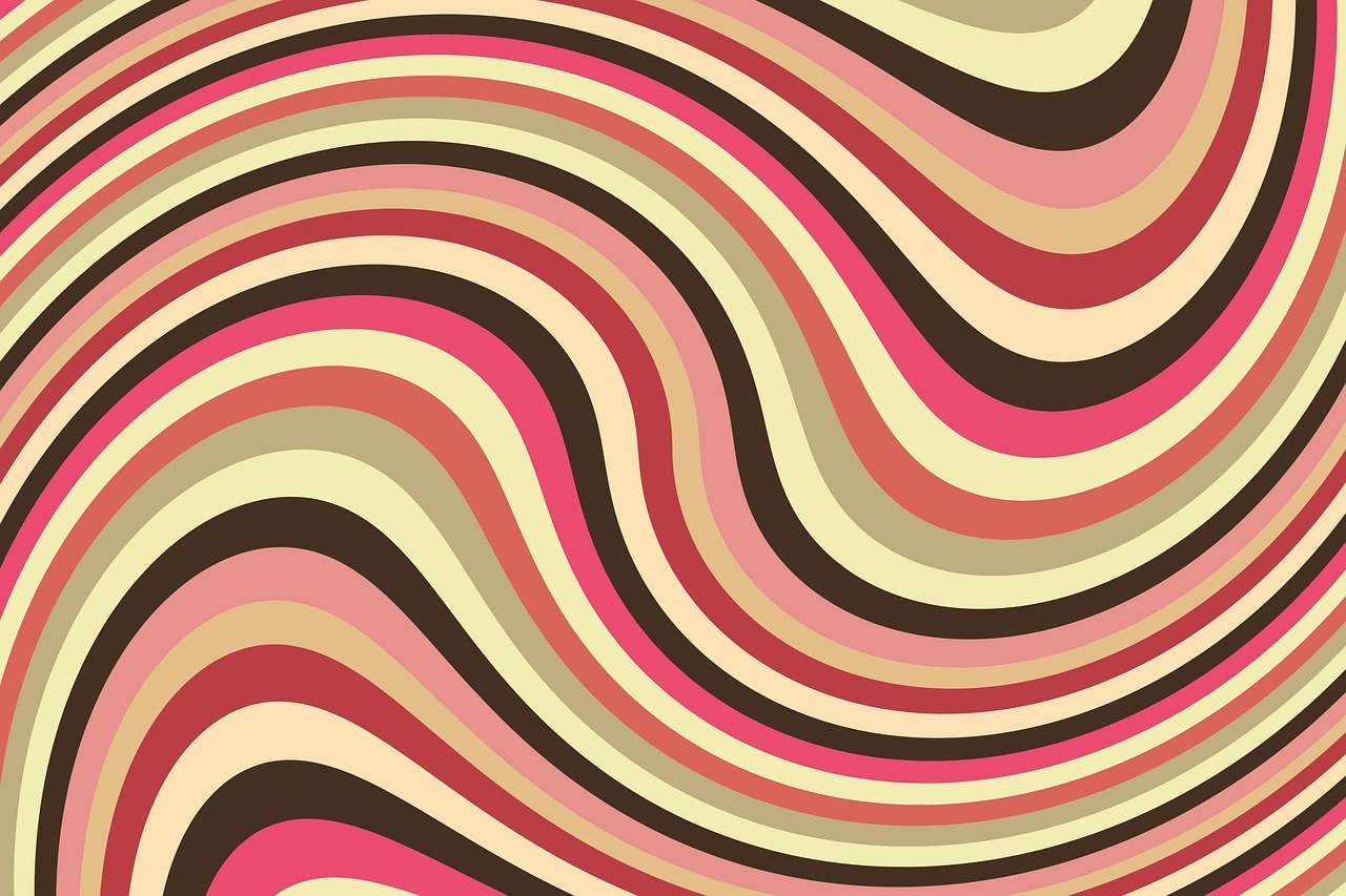 waves, swirl, twirl, pattern, background, wallpaper
