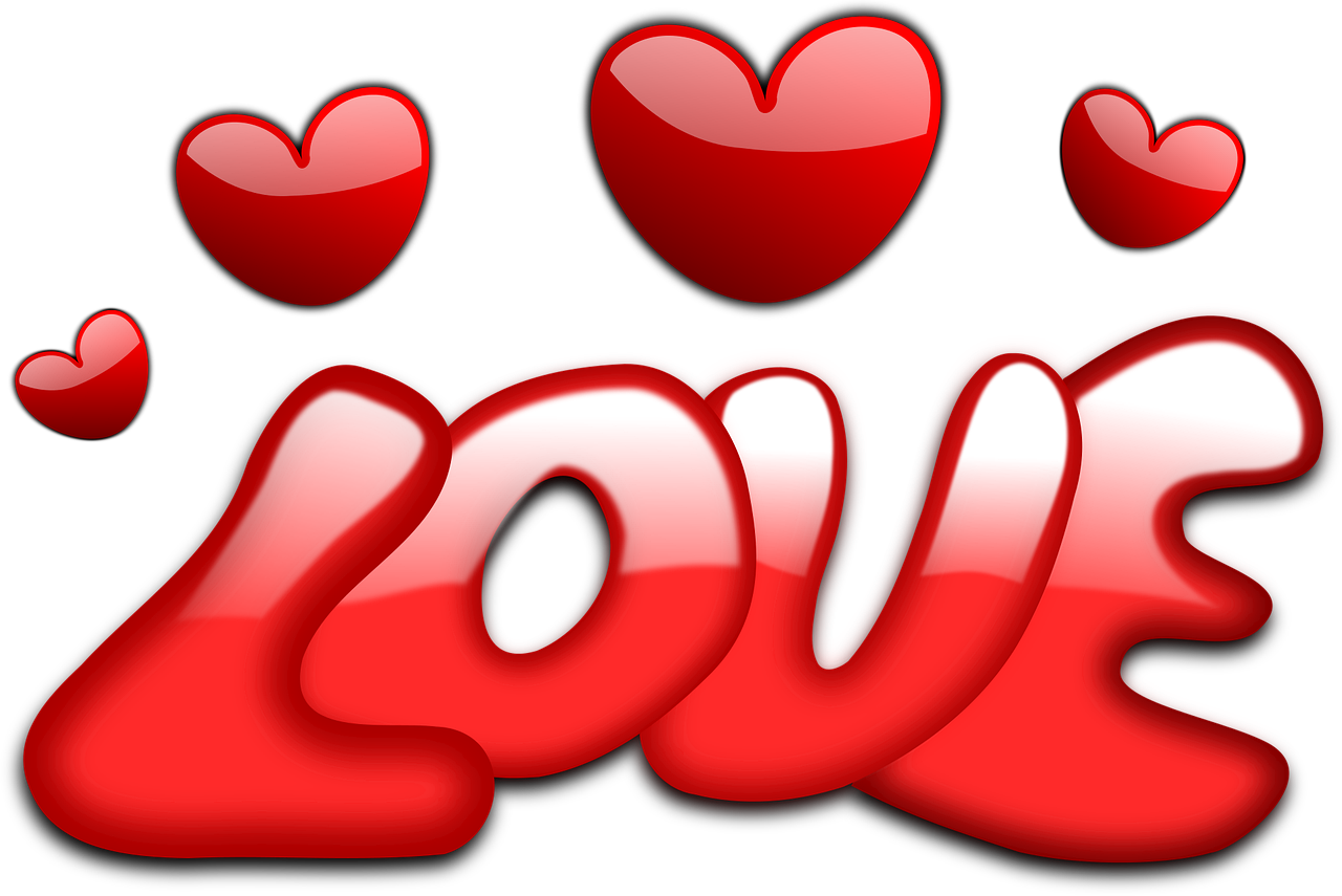 love, hearts, valentine, gloss, red, cutout