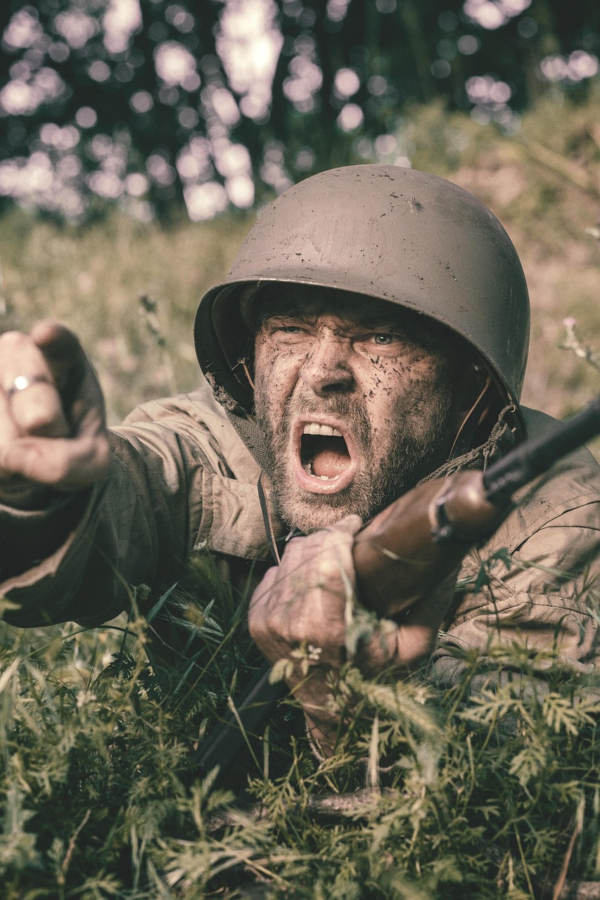 soldier, war, rifle, gun, weapon, ww2, world war, world war 2, american, usa, wwii, militant, military, veteran, reenactment, man, brave, history, dday, anzio, germany, ukraine