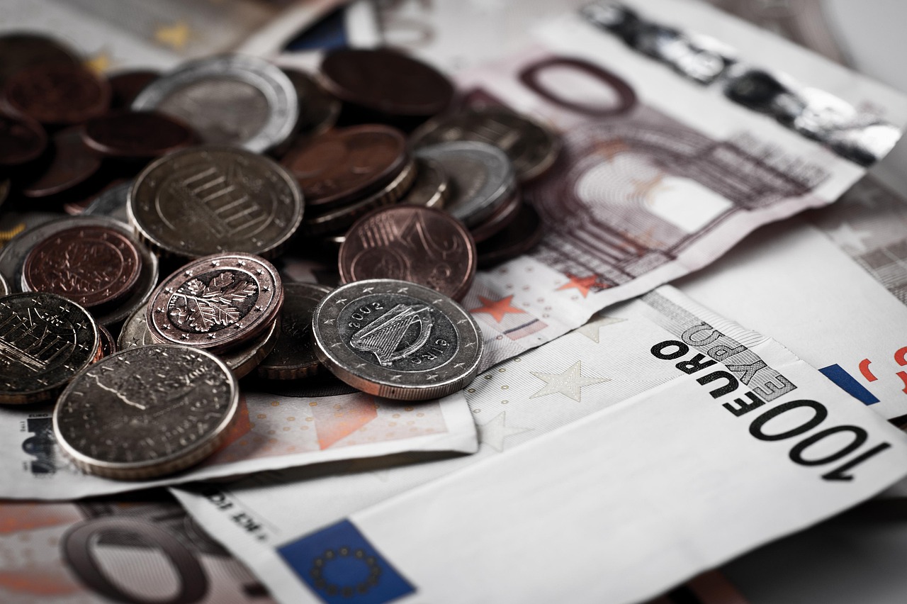 euro, minor, dime, money
