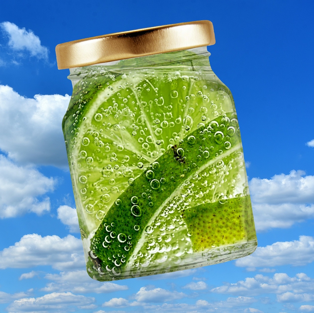glass, refreshment, lime, gush, drink, refreshing
