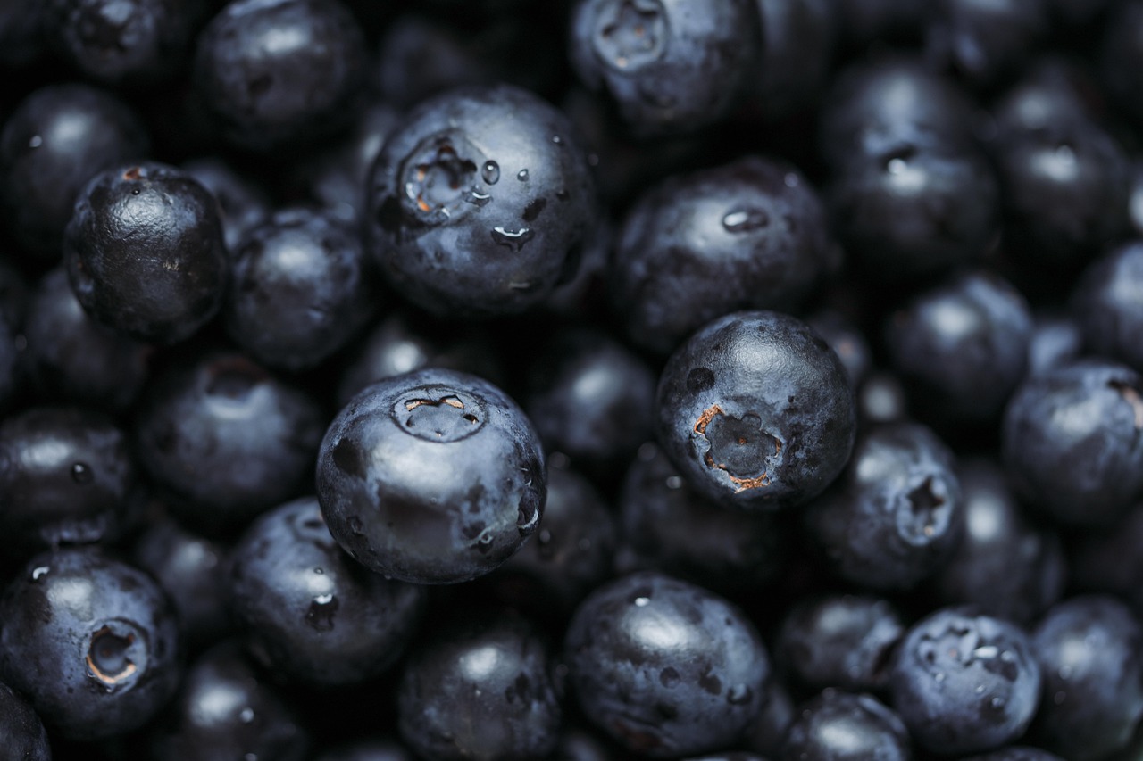 blueberries, vitamins, superfood, healthy, fresh, yummy