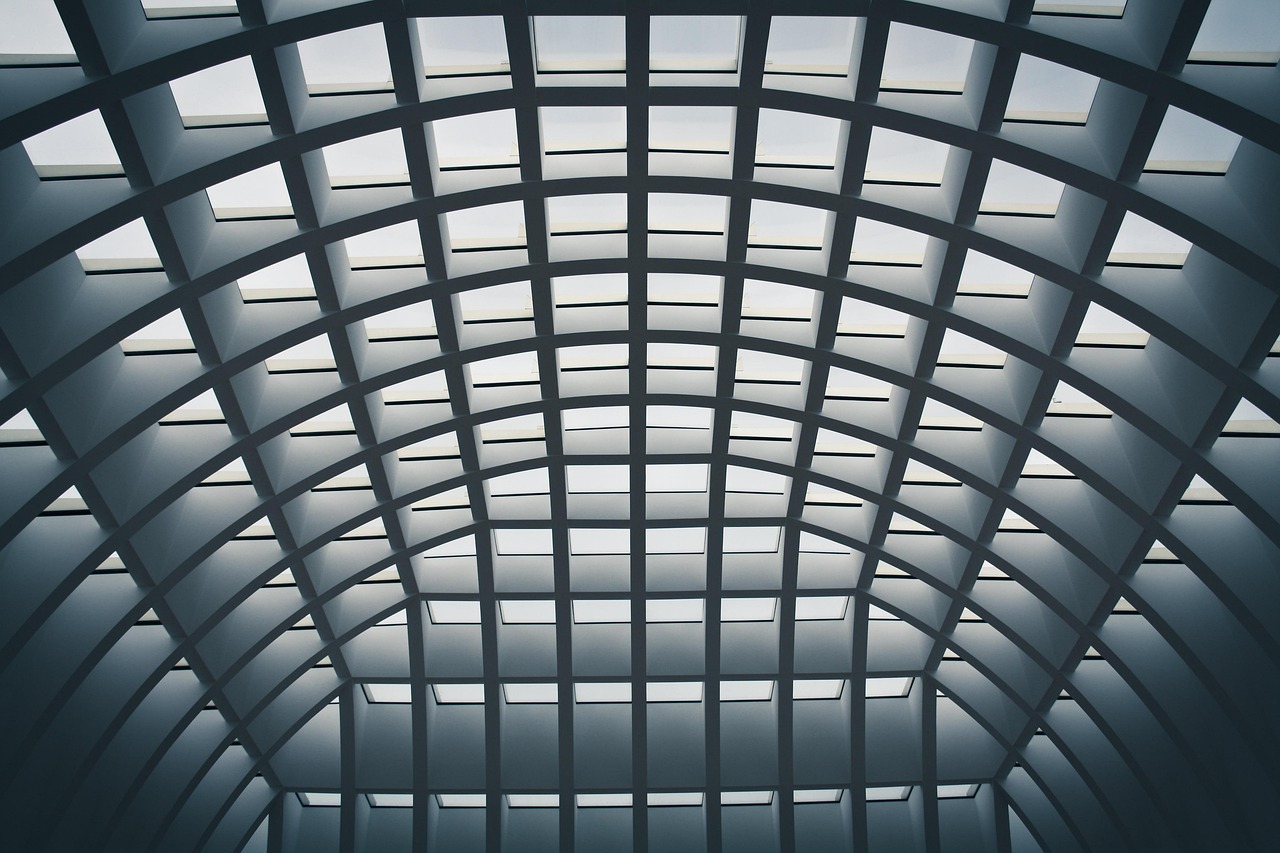 dome, construction, berlin, background, geometric