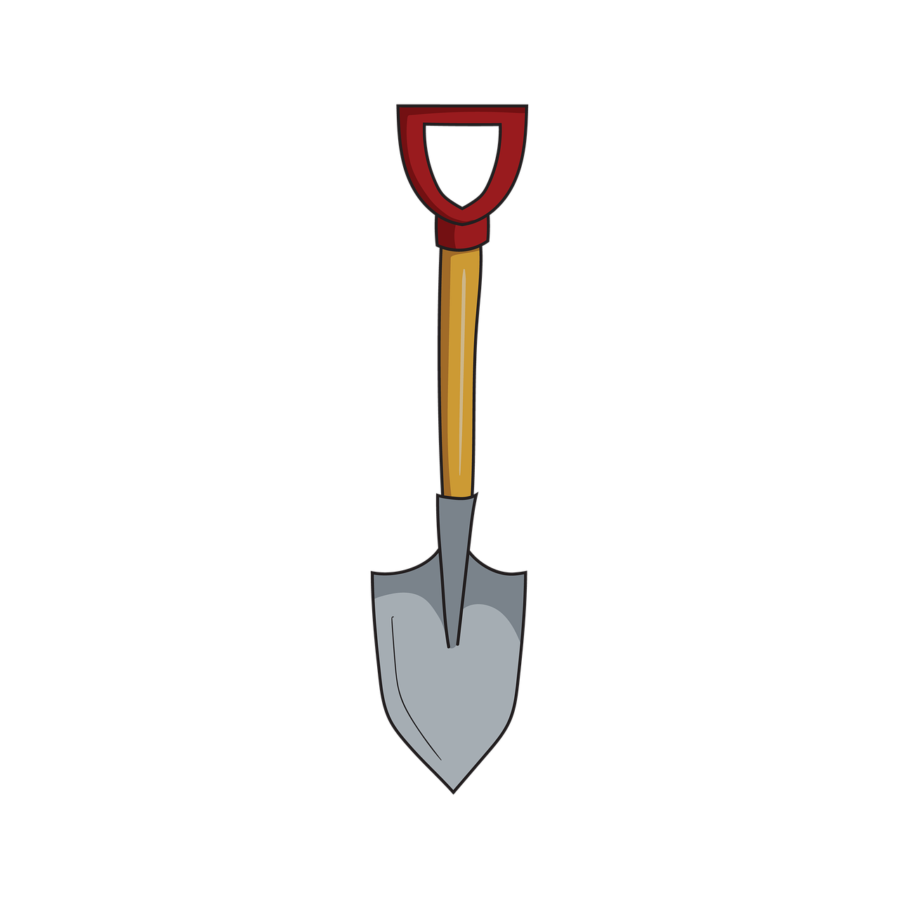 shovel, excavator, tool, hardware, handyman, work