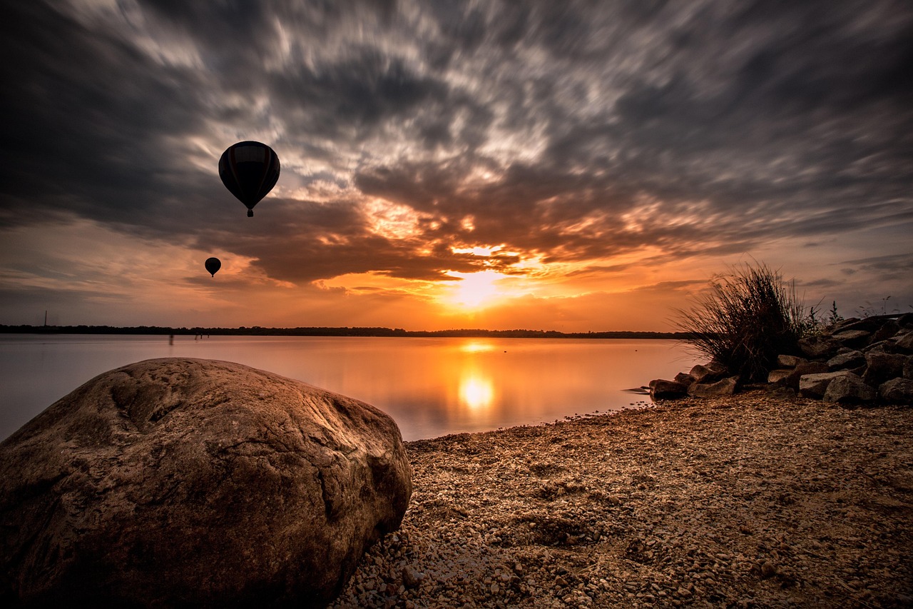 heaven, balloon, hot air balloon, freedom, landscape, sunset, baloon, flying, adventure